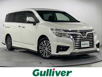 日産 エルグランド 250ハイウェイスターS 禁煙 NISMOエアロ 純正ナビ 後席画面 ETC