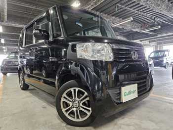 ホンダ Ｎ ＢＯＸ G ターボ Lパッケージ 1オーナー 純正ナビ 両側PSD クルコン HID