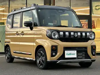 スズキ スペーシア ギア HYBRID XZターボ 全方位モニター付きメモリナビ オットマン