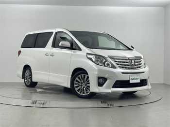 トヨタ アルファード 240S タイプゴールド 後席モニター 社外メモリナビ クルコン ETC
