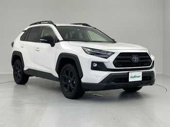 トヨタ ＲＡＶ４ HV アドベンチャー オフロードPKGⅡ 純正ナビ TV Bカメラ トヨタSS 黒合皮