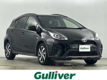 トヨタ アクア クロスオーバー グラム 禁煙車 純正7型ナビ 衝突軽減 スマートキー