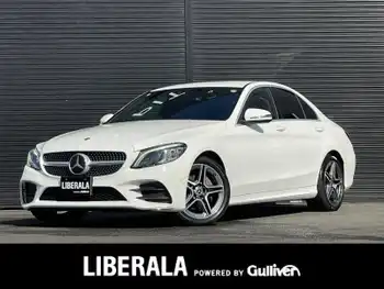 メルセデス・ベンツ Ｃ２２０ｄ アバンギャルド　AMGライン 黒革 レーダーセーフティP 純正HDDナビ