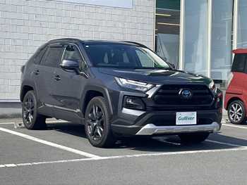 トヨタ ＲＡＶ４ ハイブリッド アドベンチャー メーカーナビ　地デジTV　サンルーフ　ETC