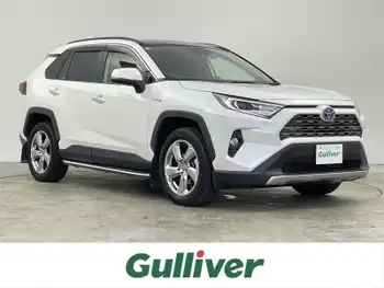 トヨタ ＲＡＶ４ ハイブリッドG 禁煙 サンルーフ 9型ナビ バックカメラ ETC