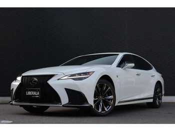 レクサス ＬＳ 500 Fスポーツ LSS+A 三眼LED SR 純ナビ CarPlay 全方位