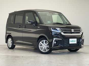 スズキ ソリオ HV MZ 社外ナビ 衝突軽減 HUD コーナセンサー