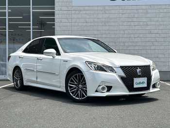 トヨタ クラウン ハイブリッド アスリートS ワンオーナー　HID　純正アルミ　純正ナビ