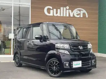 ホンダ Ｎ ＢＯＸ カスタム ターボ SSブラックSパッケージ 純正ナビ バックカメラ ETC 両側パワスラ