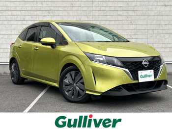 日産 ノート X 純ナビ　Bカメラ　電動P　ドラレコ ETC