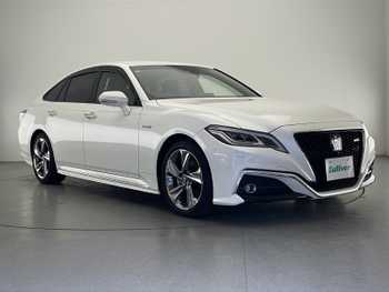 トヨタ クラウン ハイブリッド RS アドバンス 禁煙車　1オーナー 純正ナビ 全方位カメラ