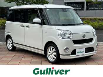 ダイハツ ムーヴ キャンバス G メイクアッフ SA Ⅱ 純正ナビ 両側電スラ シートヒーター