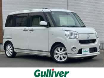 ダイハツ ムーヴ キャンバス G メイクアッフ SA Ⅱ 4WD　衝突軽減　純正ナビ　LEDヘッドライト