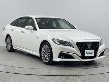 トヨタ クラウン ハイブリッド S エレガンススタイル 純正ナビ　パノラマミックビュー　ETC　