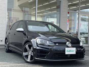フォルクスワーゲン ゴルフ Ｒ  純ナビBカメラ黒革電動SシートヒータETC