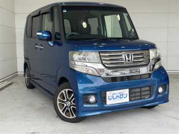 ホンダ Ｎ ＢＯＸ カスタム G Pスタート ナビ TV BT接続 Bカメ ETC 取説