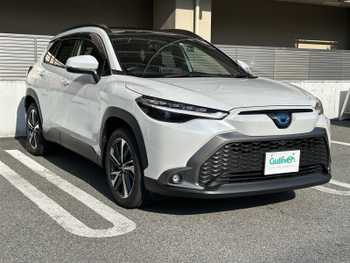 トヨタ カローラ クロス ハイブリッド Z パノラマSR 360カメラ 9型ナビ BSM 寒冷地