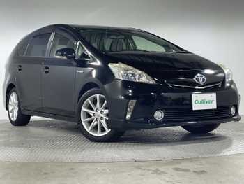 トヨタ プリウス α S ツーリングセレクション 社外8型ナビ バックカメラ フルセグ LED