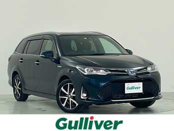 トヨタ カローラ フィールダー ハイブリッドG ダブルバイビー トヨタセーフティーセンス　純正ナビ　ETC