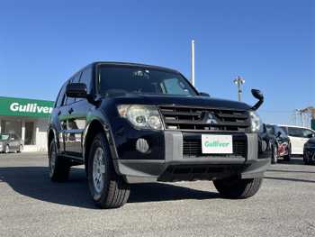 三菱 パジェロ ロング ZR－S 社外HDDナビ キーレスキー 背面タイヤ