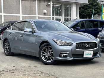 日産 スカイライン ハイブリッド 350GT 純正ナビ DVD BT 車線逸脱 冬タイヤセット