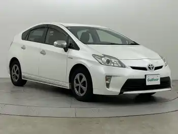 トヨタ プリウス S　マイコーデ メモリナビ フルセグ 合皮レザー HID ETC