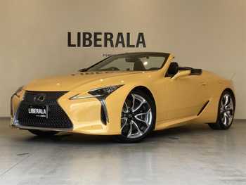 レクサス ＬＣ 500 コンバーチブル 電動オープン 黒革シート エアシート