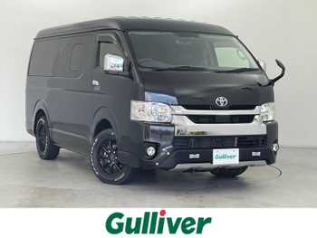 トヨタ ハイエース GL ロング 液晶ミラー 全周囲 後席モニタ ナビ 禁煙