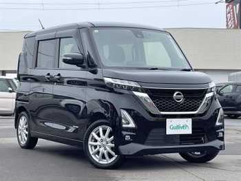 日産 ルークス ハイウェイスター Gターボ ワンオーナー 純正ナビ フルセグTV Bカメラ