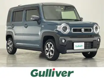 スズキ ハスラー HYBRID X 社外7型ナビ 前後ドラレコ 衝突軽減 ETC