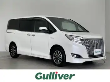 トヨタ エスクァイア ハイブリッド Gi 純正10型ナビ 純正後席モニター 両パワスラ