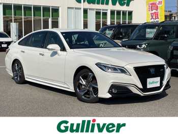 トヨタ クラウン ハイブリッド RS アドバンス 純正ナビ　TV　Bカメラ　革シート　LED　AW