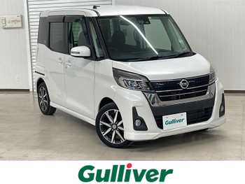 日産 デイズ ルークス ハイウェイスター Gターボ ターボ車 社外SDナビ Bluetooth フルセグTV