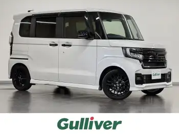 ホンダ Ｎ ＢＯＸ カスタム L ターボ スタイル+ブラック 両側パワスラ/8型ナビ/TV/Bカメラ/温シート