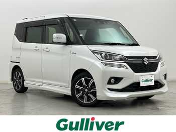 スズキ ソリオ バンディット HV MV 衝突軽減 全方位 両側電動ドア 8型ナビ ETC