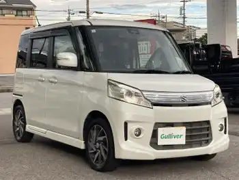 スズキ スペーシア カスタム TS 8型ナビ　TV　Bカメラ　両側Pスライドドア