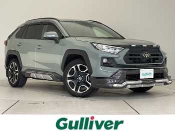 トヨタ ＲＡＶ４ アドベンチャー 純正9型ナビ JAOSエアロ シートヒーター