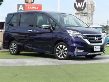 日産 セレナ ハイウェイスター 全方位 9型純正ナビ TV BT 後席モニター