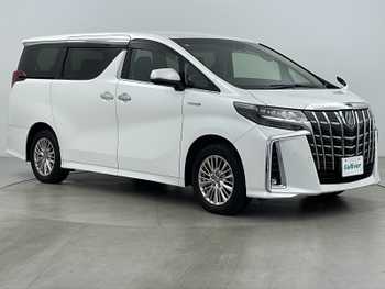 トヨタ アルファードハイブリット SR Cパッケージ レザー ナビ フリップダウン 前後ドラレコ