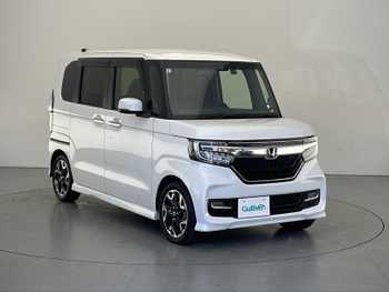 ホンダ Ｎ ＢＯＸ カスタム G L ターボ ホンダセンシング 純正SDナビ ハーフレザーシート Bカメラ