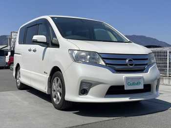 日産 セレナ ハイウェイスター Sハイブリッド 純正SDナビ フルセグTV BT  フリップダウン