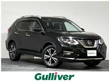 日産 エクストレイル 20Xi 9型ナビ　全方位カメラ　ETC　後席モニター