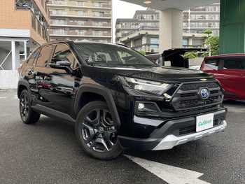 トヨタ ＲＡＶ４ ハイブリッド アドベンチャー ワンオーナー ／純正ナビ／レザーシート