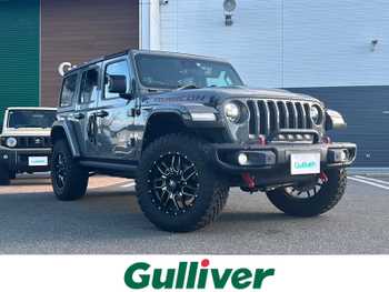 クライスラー・ジープ ジープ ラングラー アンリミテッド ルビコン 3INリフトアップ 　20インチAW 純正ナビ