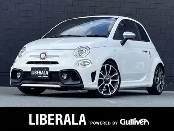 アバルト ５９５ ツーリズモ 赤革 純正ディスプレイオーディオ 純正17AW