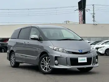 トヨタ エスティマ ハイブリッド アエラス プレミアムエディション 4WD 純正ナビ フリップダウンモニター