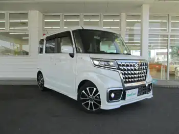 スズキ スペーシア カスタム HYBRID GS 1オナ デュアルセンサーブレーキサポート