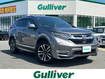 ホンダ ＣＲ－Ｖ ハイブリッド e:HEV EX マスターピース 1オーナー ナビ Bカメラ SR 茶革 ETC LED