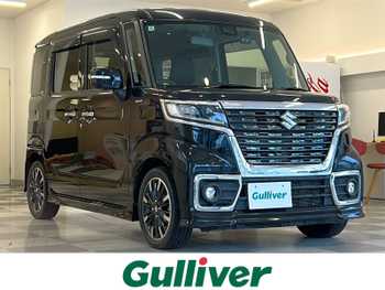 スズキ スペーシア カスタム HYBRID XS ターボ SDナビ クルコン 全方位カメラ BT HUD ETC