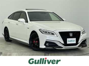 トヨタ クラウン ハイブリッド RS アドバンス サンルーフ TRDエアロ 80台限定車 禁煙